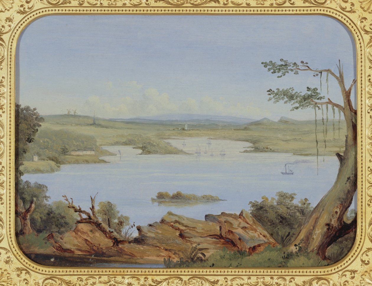 Sydney, na severním pobřeží, 19. století od George Edward Peacock