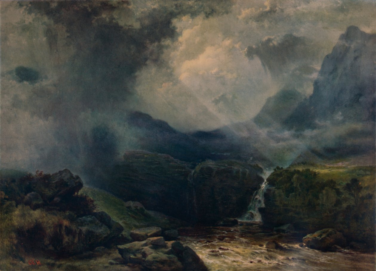 Trhlina v šeru, 19. století, 1935 od George Edwards Hering