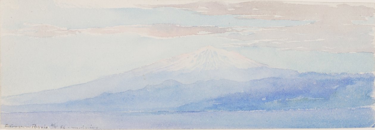 Alto z Reggia, ráno, 1896. od George Elbert Burr