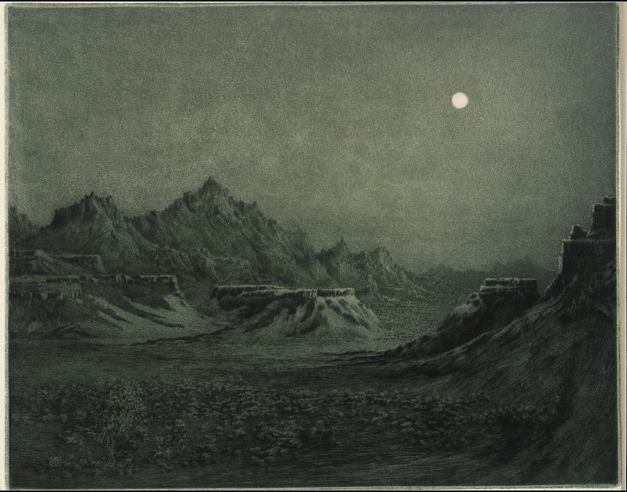 Arizonská noc od George Elbert Burr