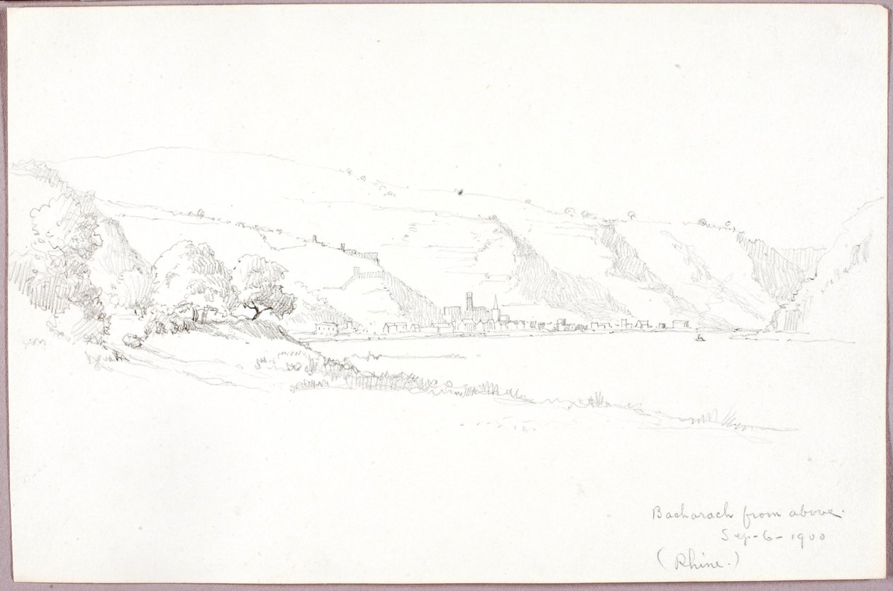 Bacharach shora (Rýn) od George Elbert Burr