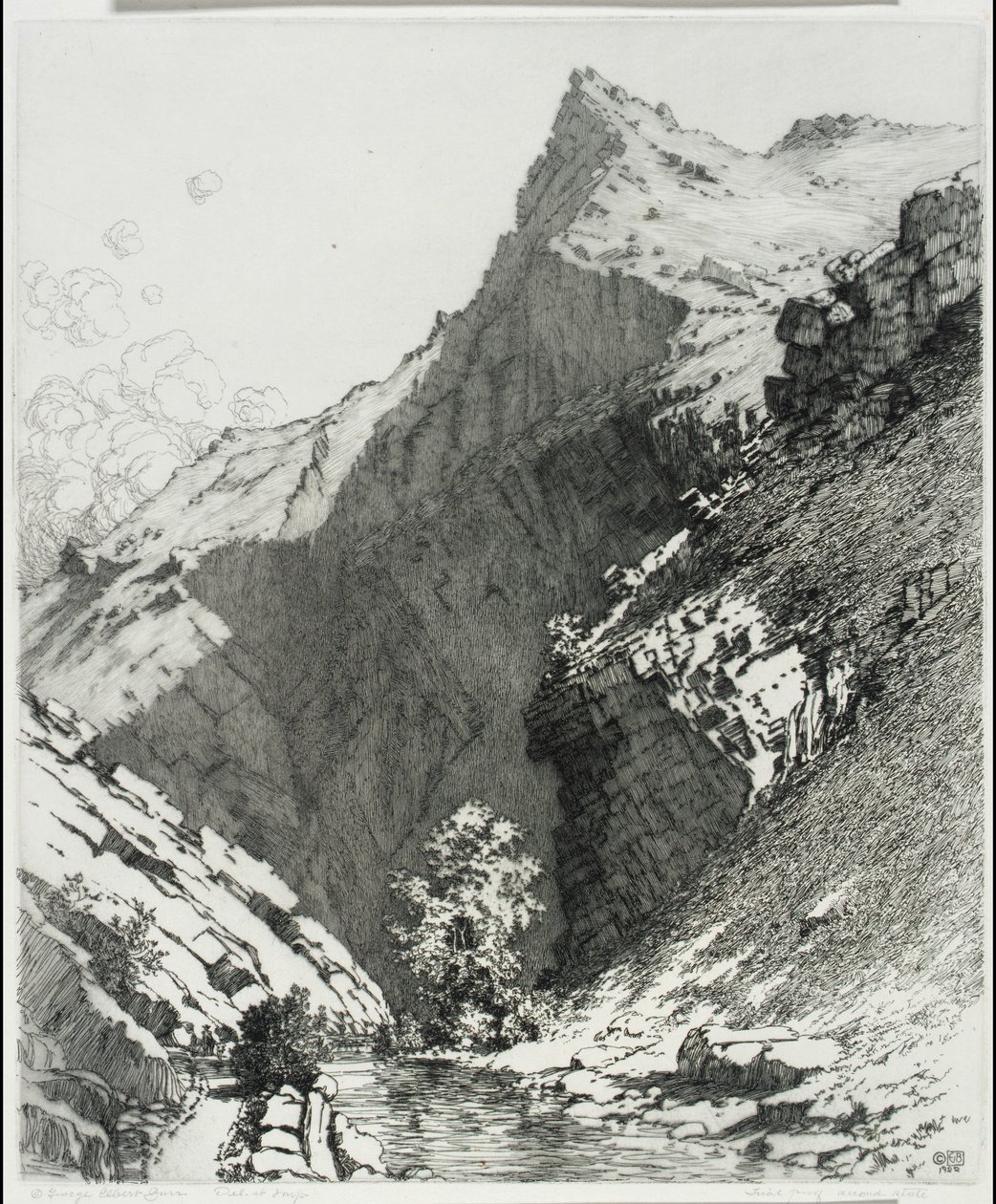 Kaňon Bear Creek, Denver, Colorado od George Elbert Burr