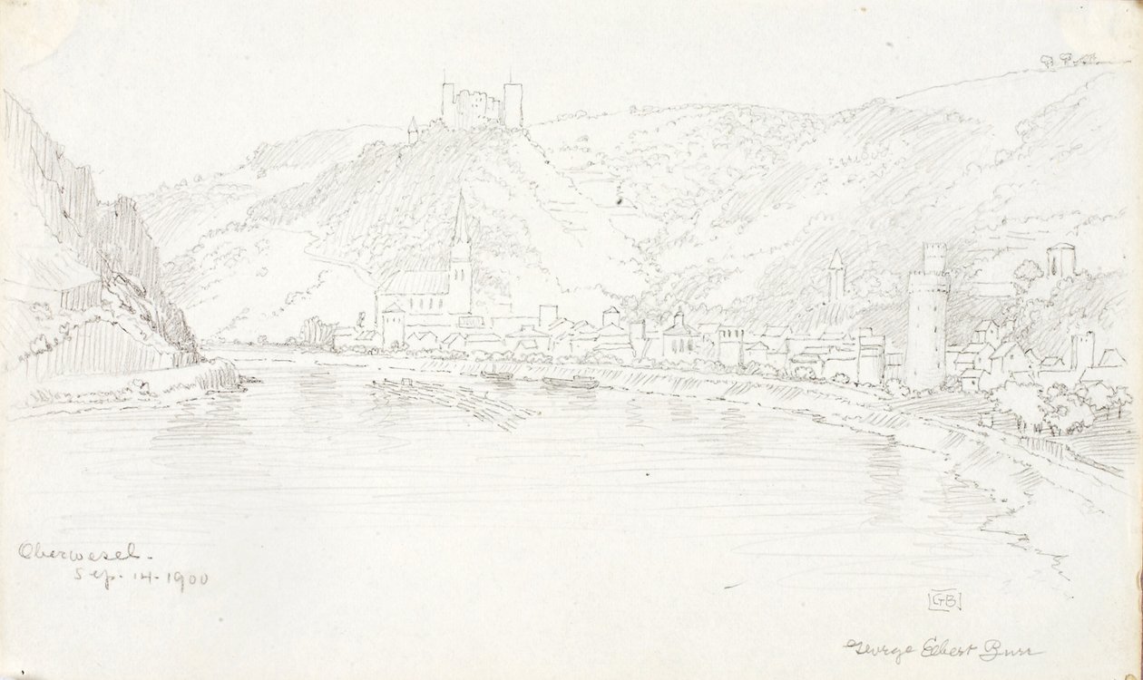 Oberwesel od George Elbert Burr