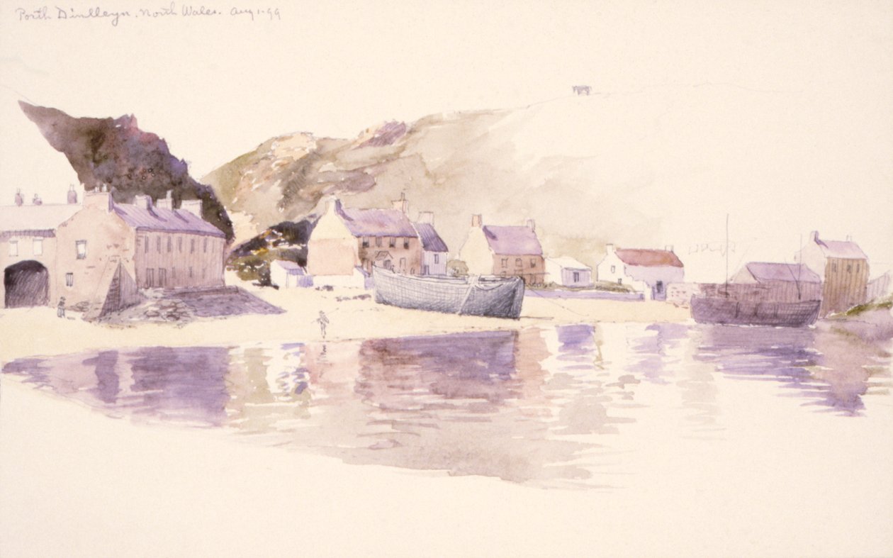 Porth Dinlleyn, Severní Wales, 1899. od George Elbert Burr