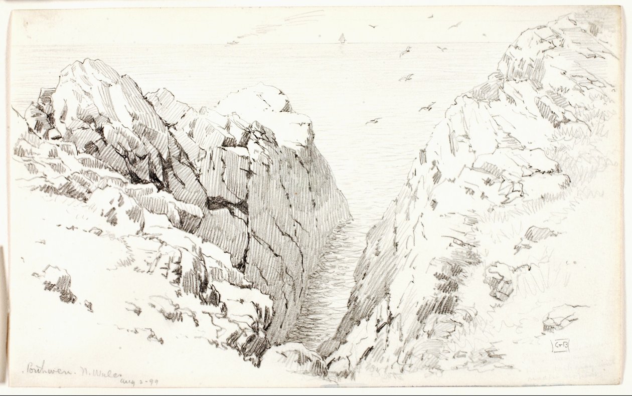 Porthwen, Severní Wales od George Elbert Burr