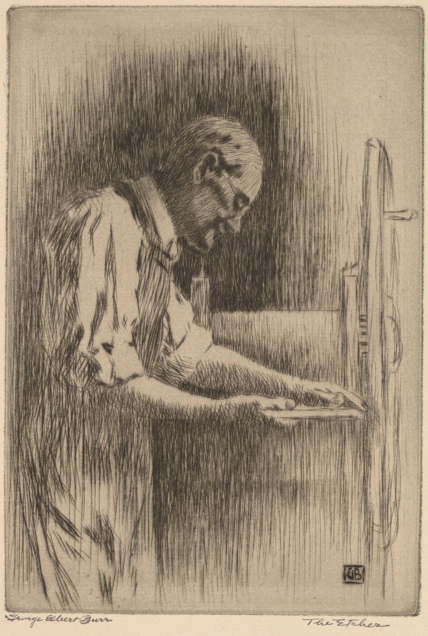 The Etcher od George Elbert Burr
