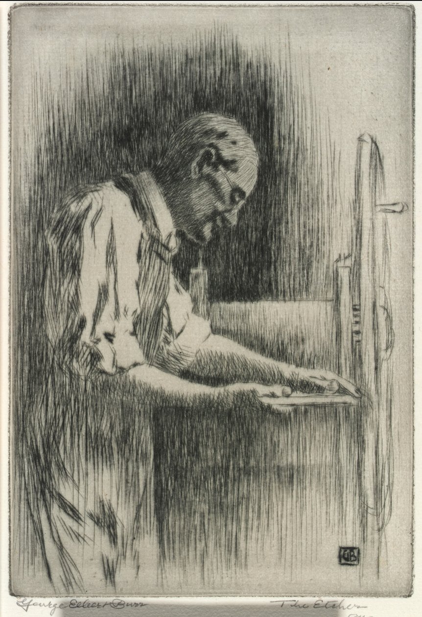 The Etcher od George Elbert Burr