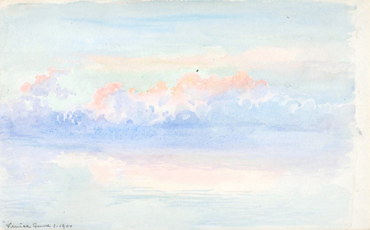 Benátky, 1900. od George Elbert Burr