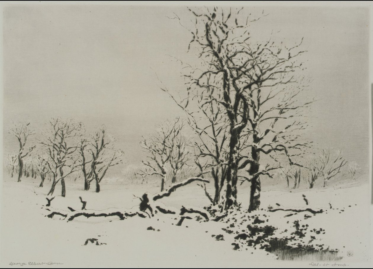 Zima (č. 1) od George Elbert Burr