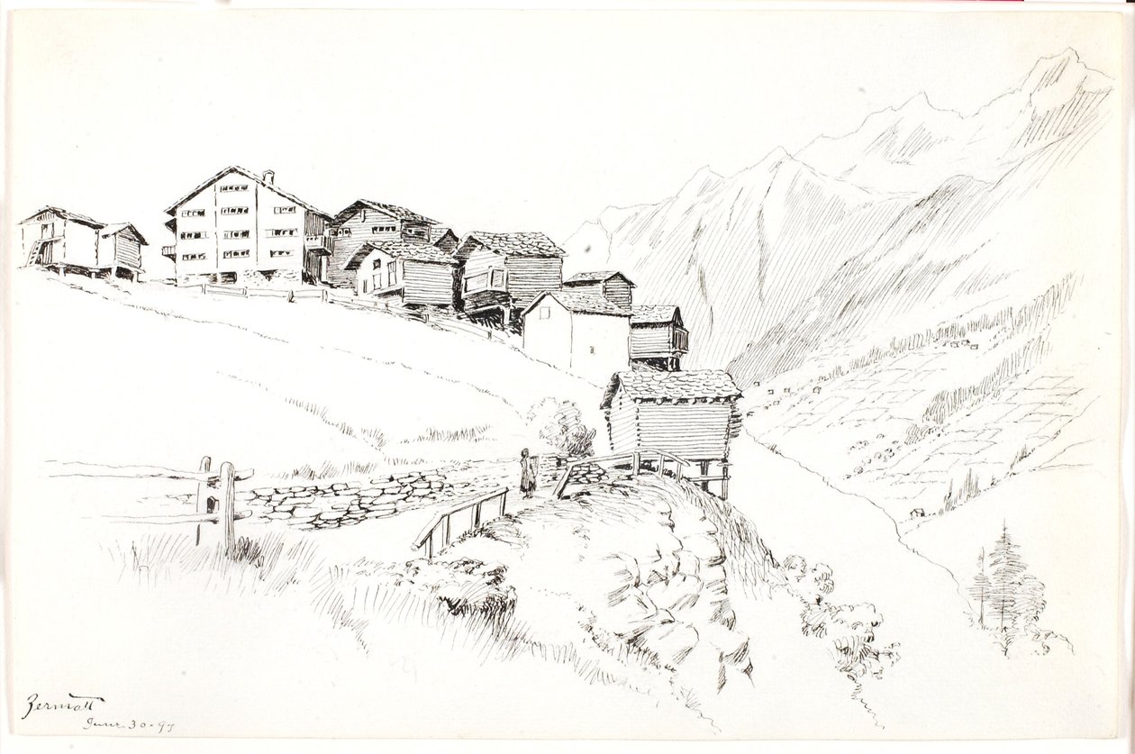 Zermatt od George Elbert Burr