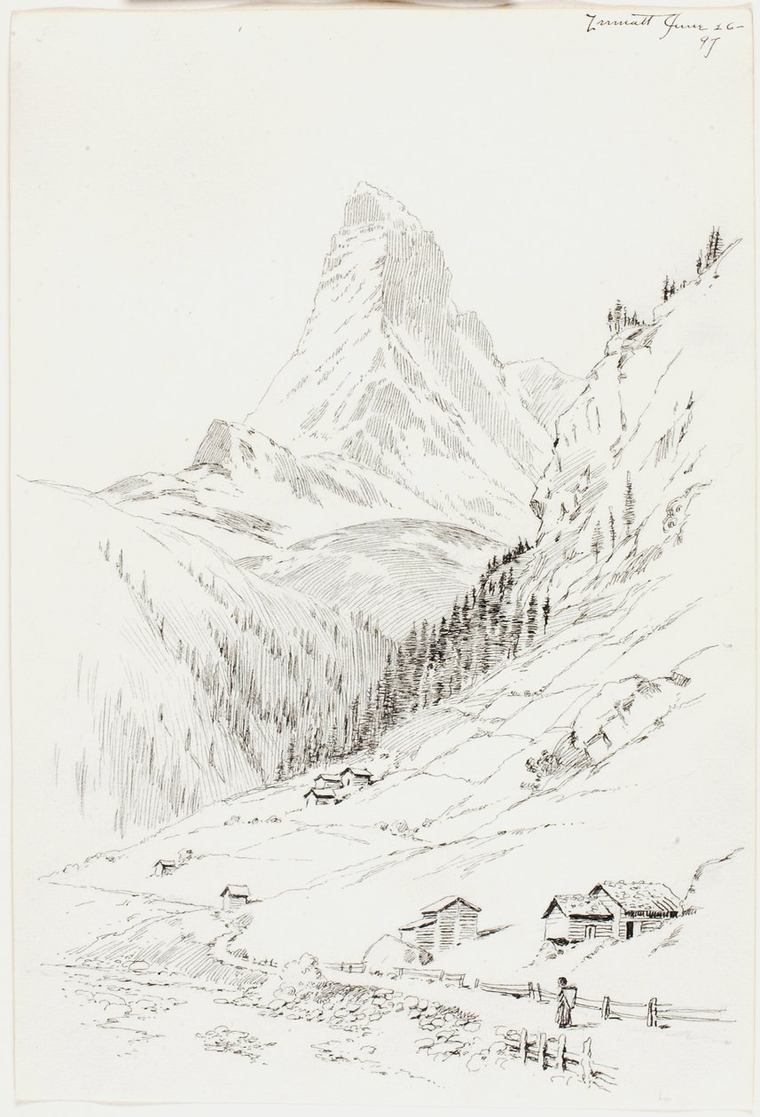 Zermatt od George Elbert Burr