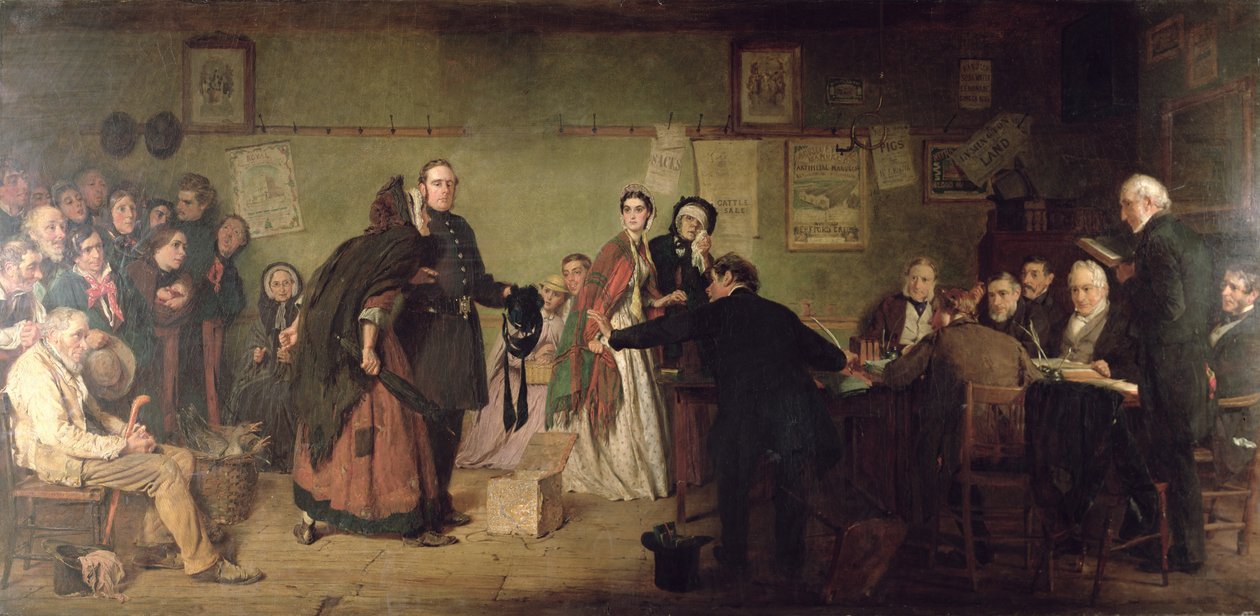 Před soudci od George Elgar Hicks