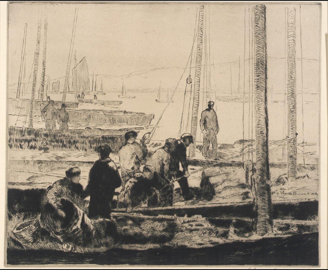 Sardinkové loďstvo od George Elmer Browne