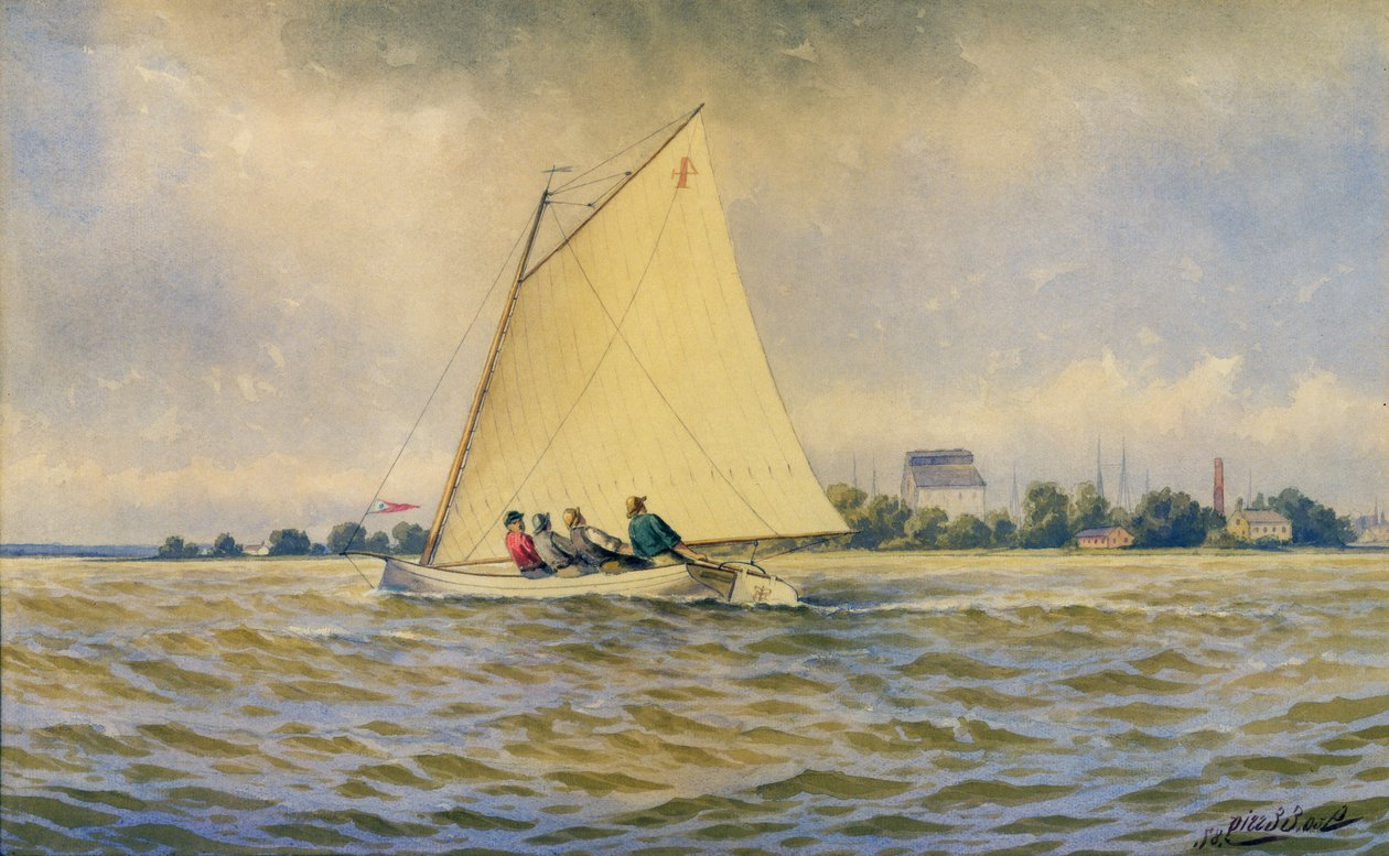 Tuck Up, 1887 (akvarel na papíře) od George Emerick Essig