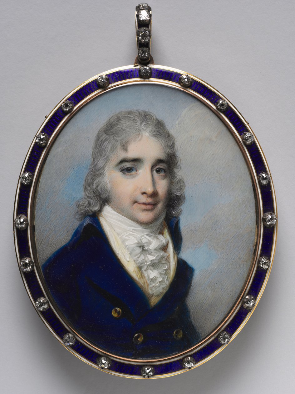 Portrét muže, c. 1800. od George Engleheart