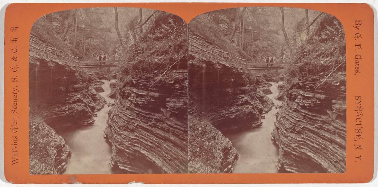 Krajina Watkins Glen, Shadow Gorge od George F. Gates