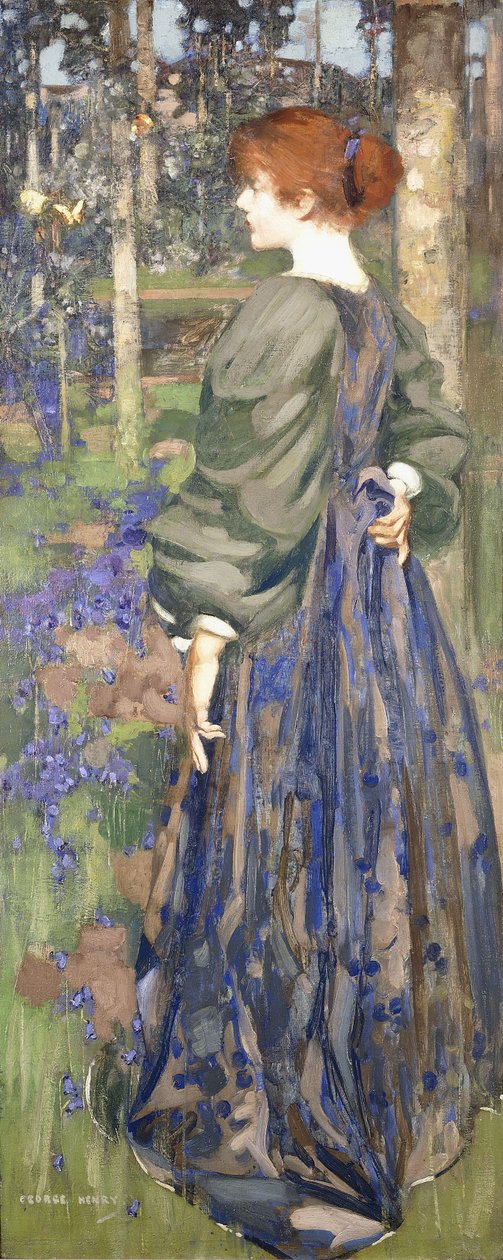 V Blue Bell Wood od George F. Henry