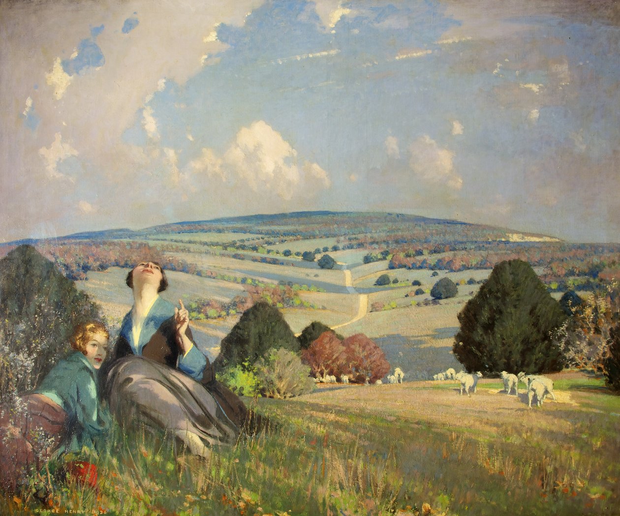 Skřivan, 1926 od George F. Henry