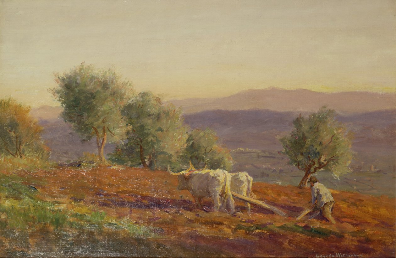 Kde Virgil Sang, Muž orba, 1912 od George Faulkner Wetherbee