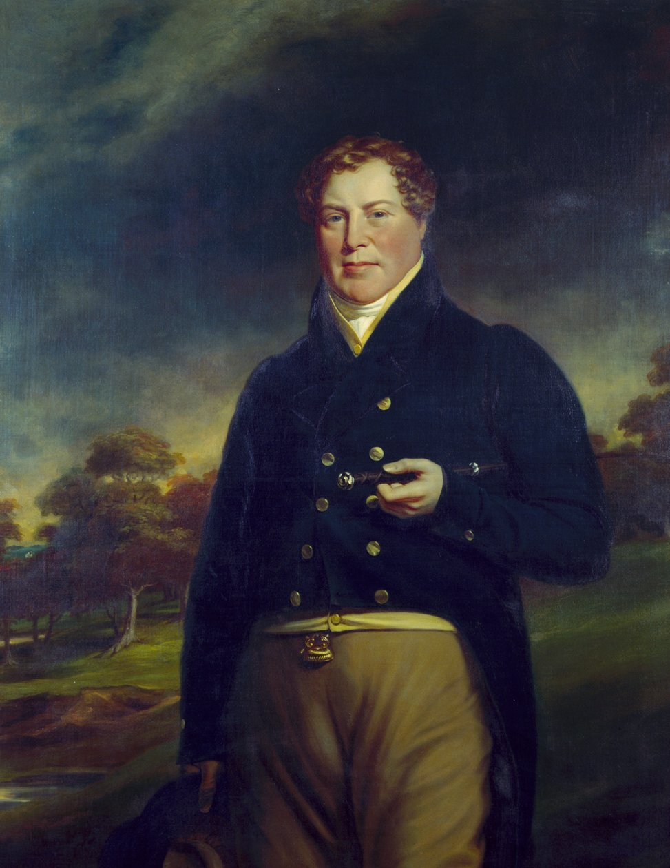 John Theobald, kolem roku 1815 (olej na plátně) od George Francis Joseph