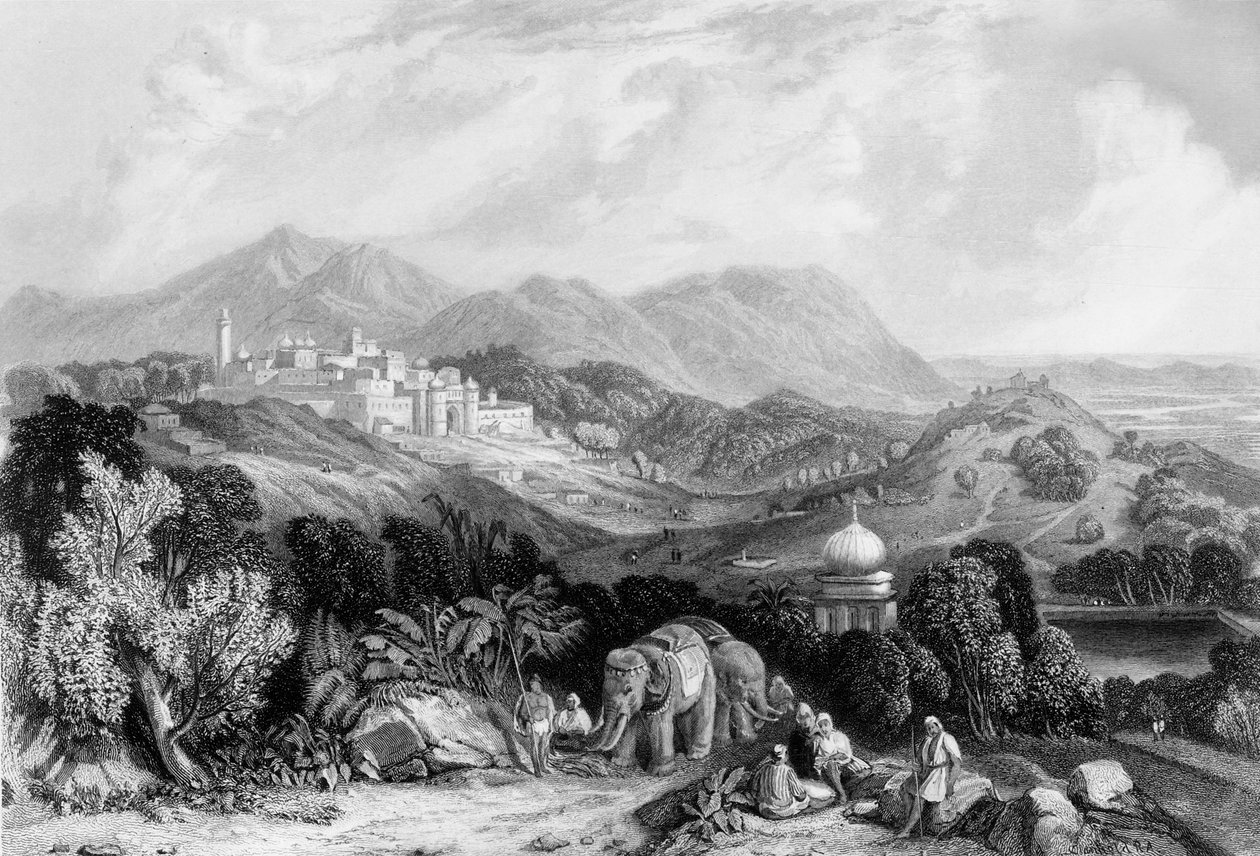 „Město Nahun“, 1838. od George Francis White