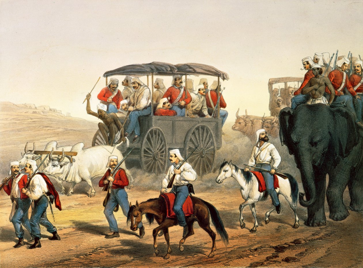 1781.c8 Pl.5 Vojska spěchající do Umbally, z 