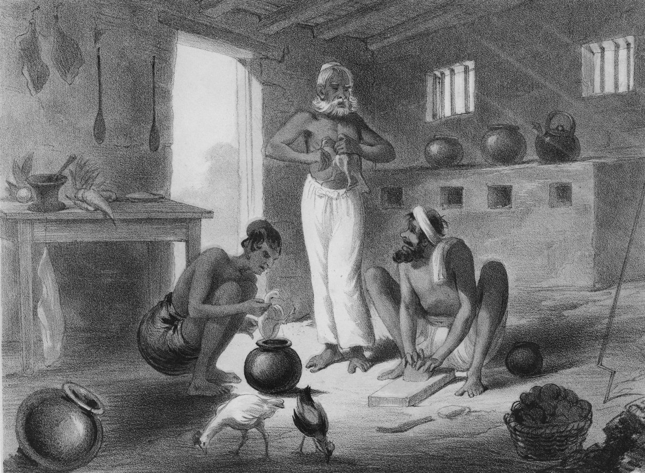 Our Cook Room, c.1858 (litografie) od George Francklin (after) Atkinson