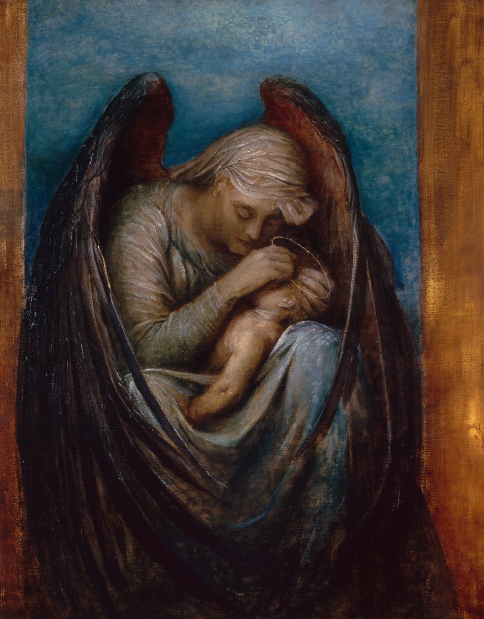 Smrt korunovaná nevinnost od George Frederic Watts