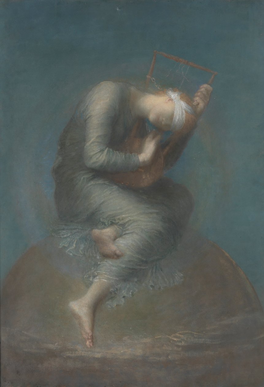 Naděje od George Frederic Watts
