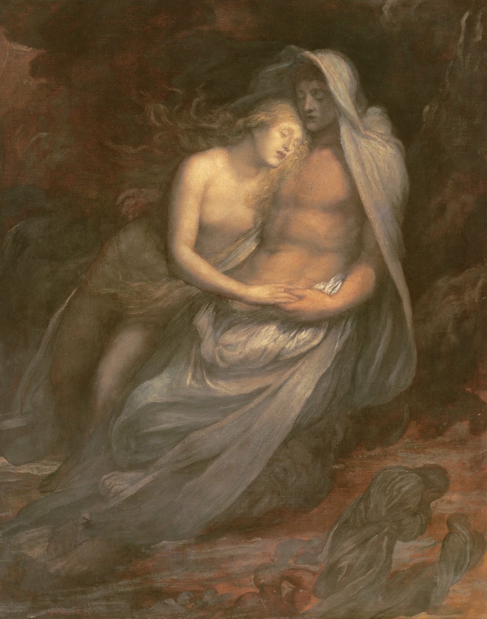 Paolo a Francesca od George Frederic Watts