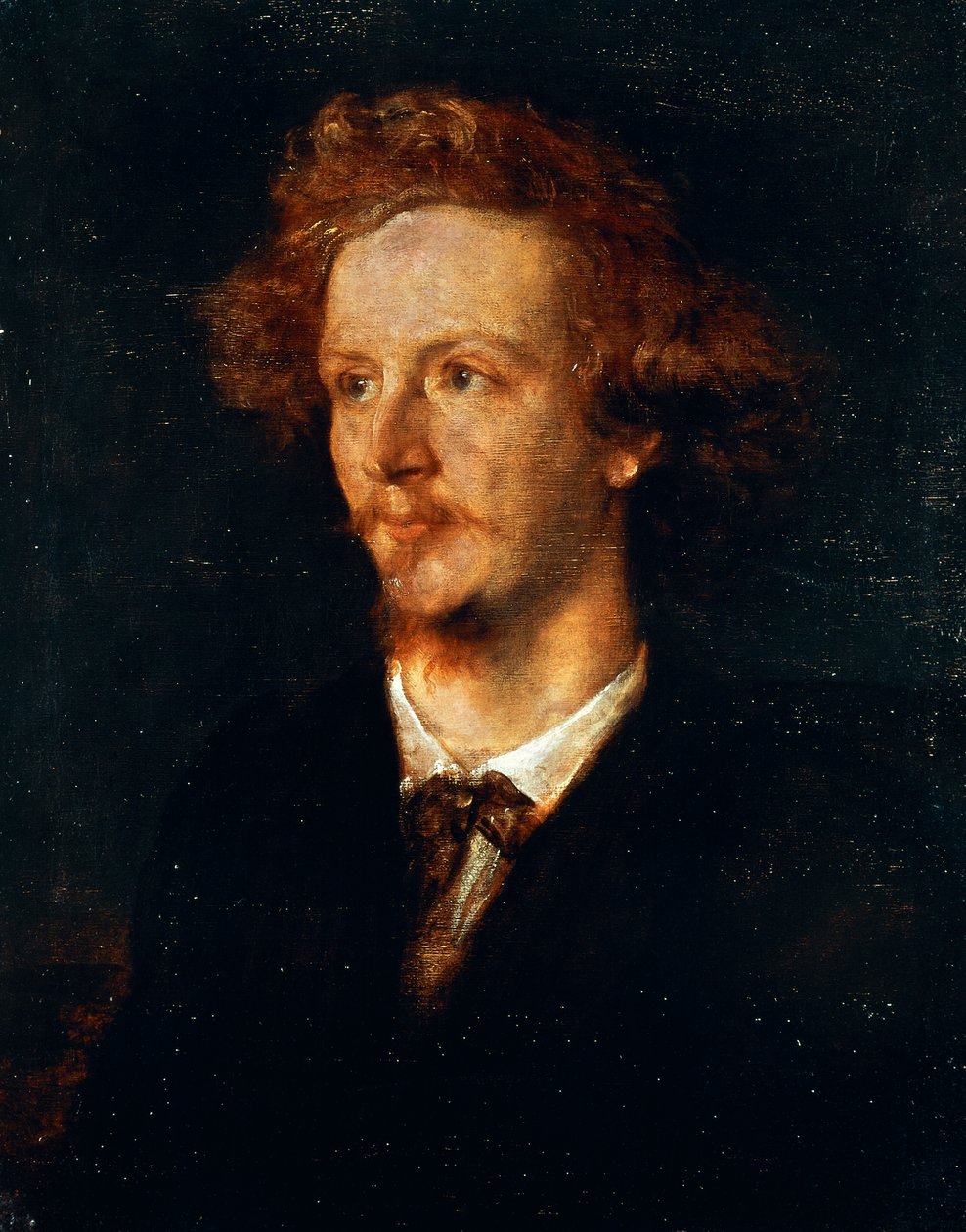 Portrét Algernona Charlese Swinburna (Londýn od George Frederic Watts