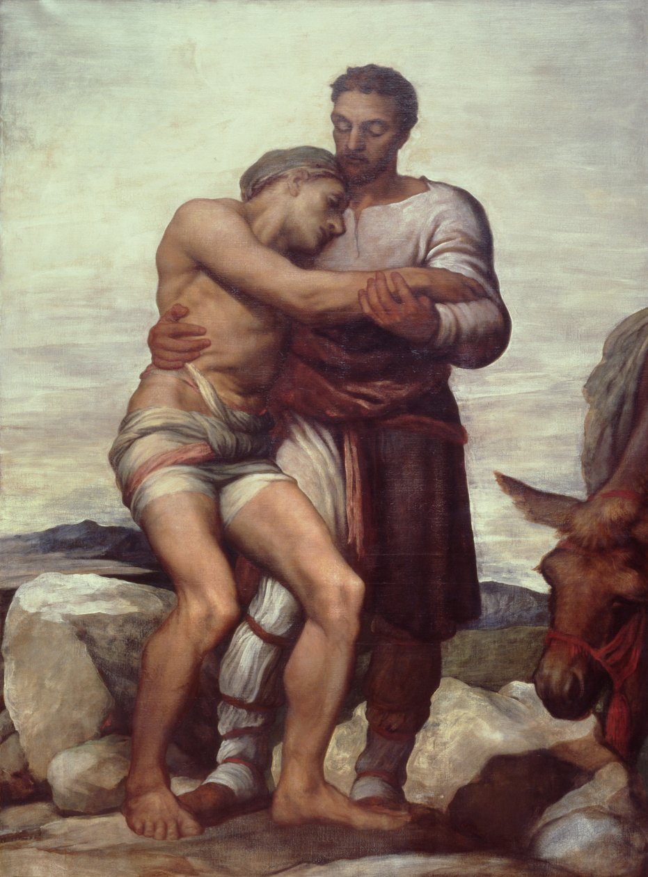 Dobrý Samaritán od George Frederic Watts