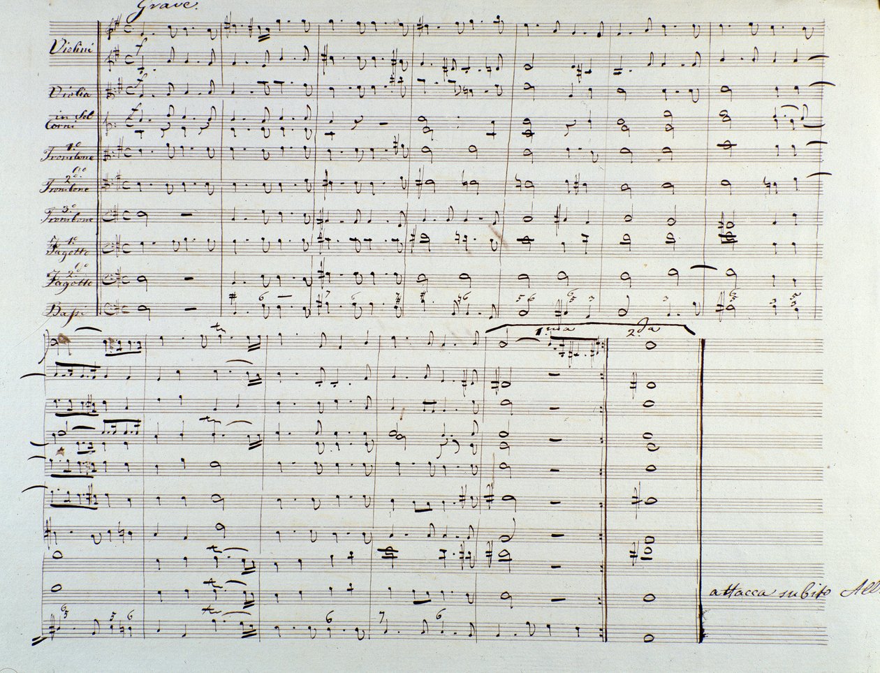 Strana otevření partitury „The Messiah“ (Mesiáš) naturalizovaného anglického německého skladatele George Fredericka Händela (Georg Friedrich Handel od George Frederick Handel