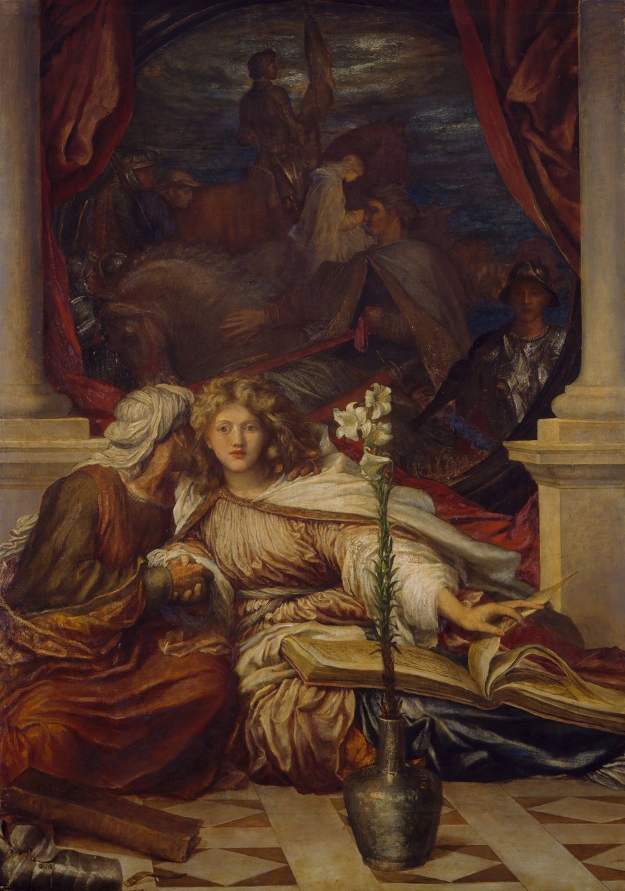 Britomart, 1877-78. od George Frederick Watts