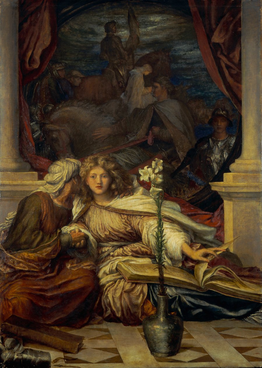 Britomart, 1877-78 od George Frederick Watts