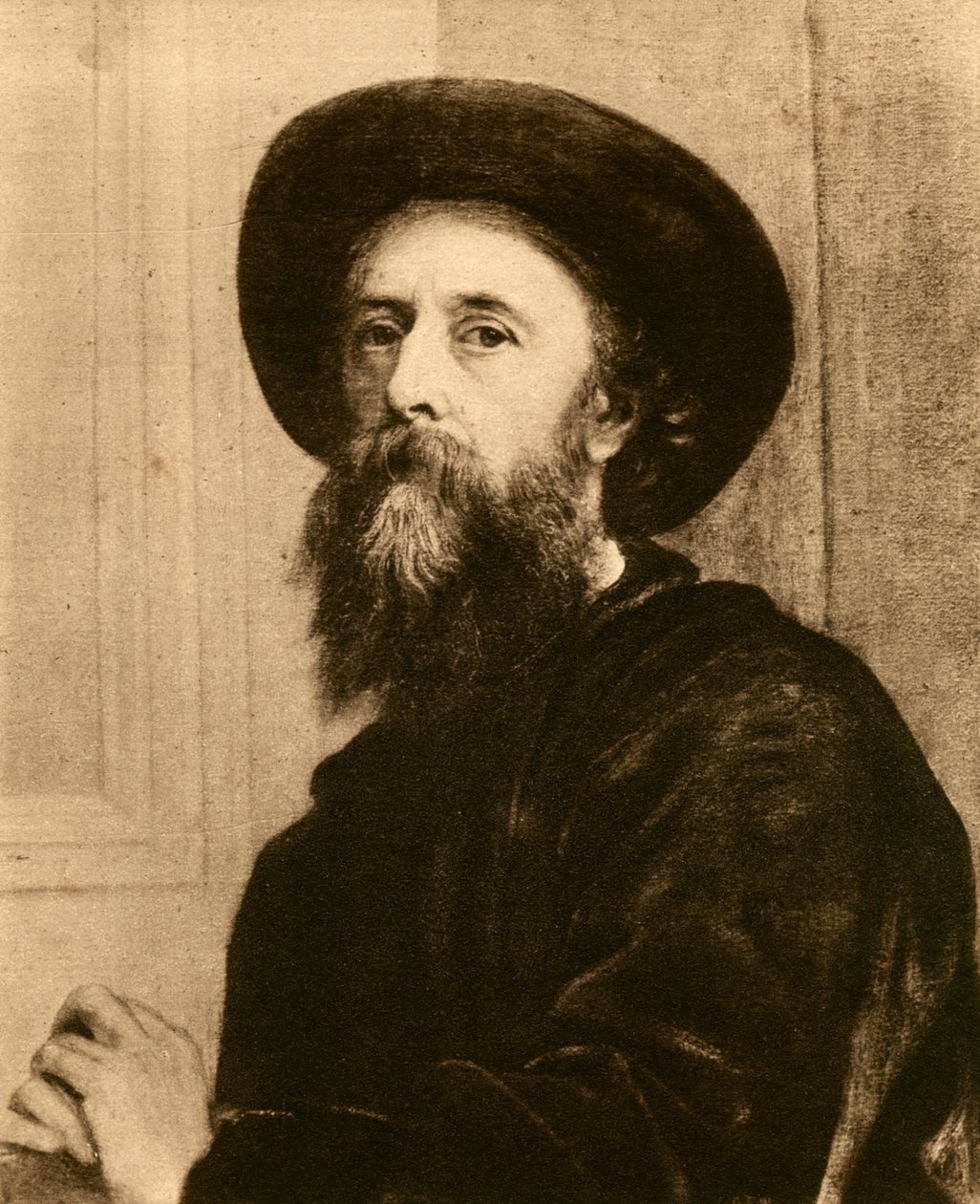 George Frederic Watts , anglický viktoriánský malíř a sochař, 1913. od George Frederick Watts