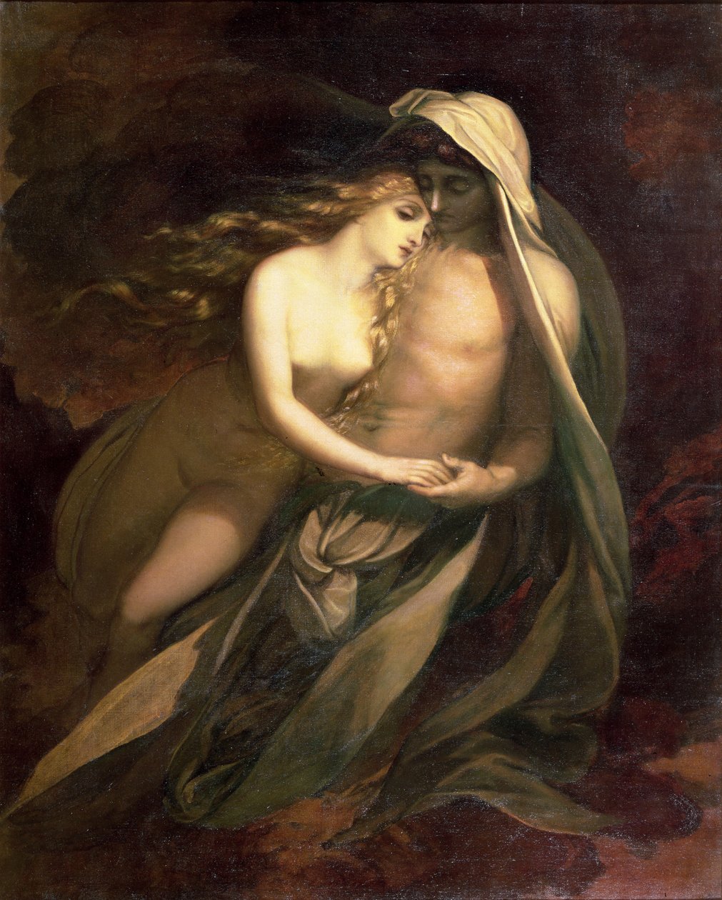 Paolo a Francesca (Příběh Rimini) od George Frederick Watts
