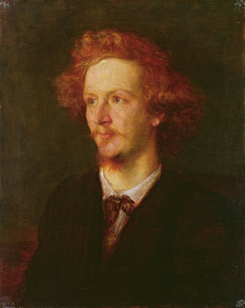 Portrét Algernona Charles Swinburne (1837-1909) 1867 od George Frederick Watts