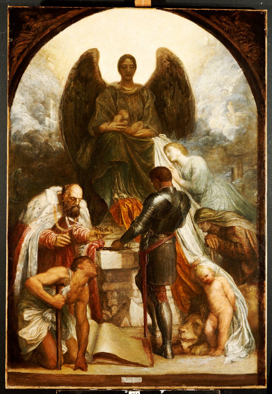 Anděl smrti od George Frederick Watts