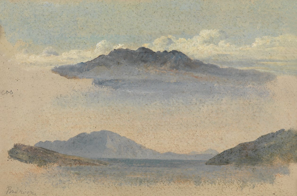 Ostrov Kos (olej na papíře) od George Frederick Watts