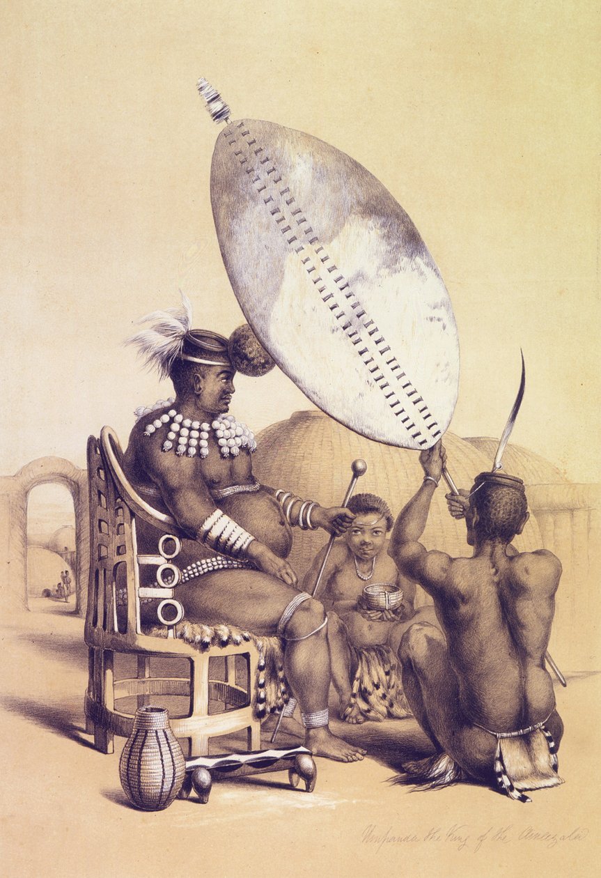 Tramp Král nebes, 1849 od George French Angas