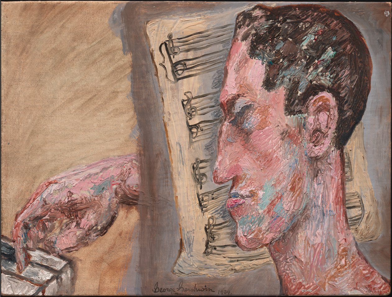 Autoportrét George Gershwina, 1934. od George Gershwin