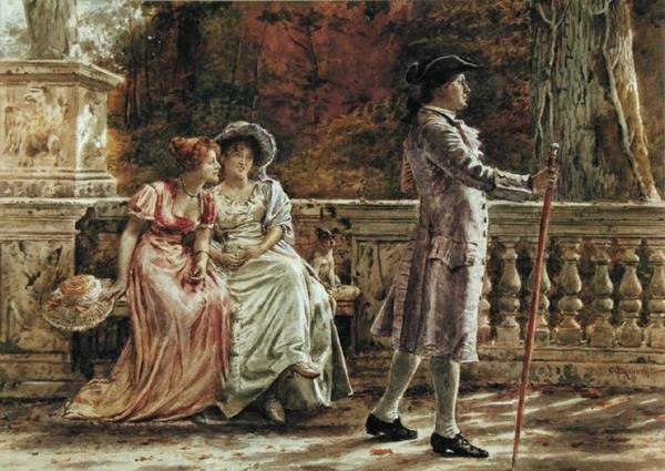 Vytvoření otisku (tužka a akvarel na papíře) od George Goodwin Kilburne