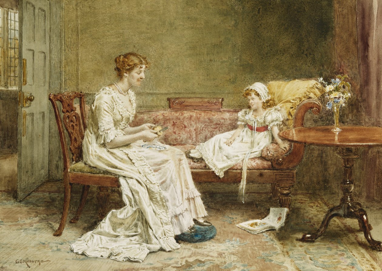 Imaginární nemoc, od George Goodwin Kilburne