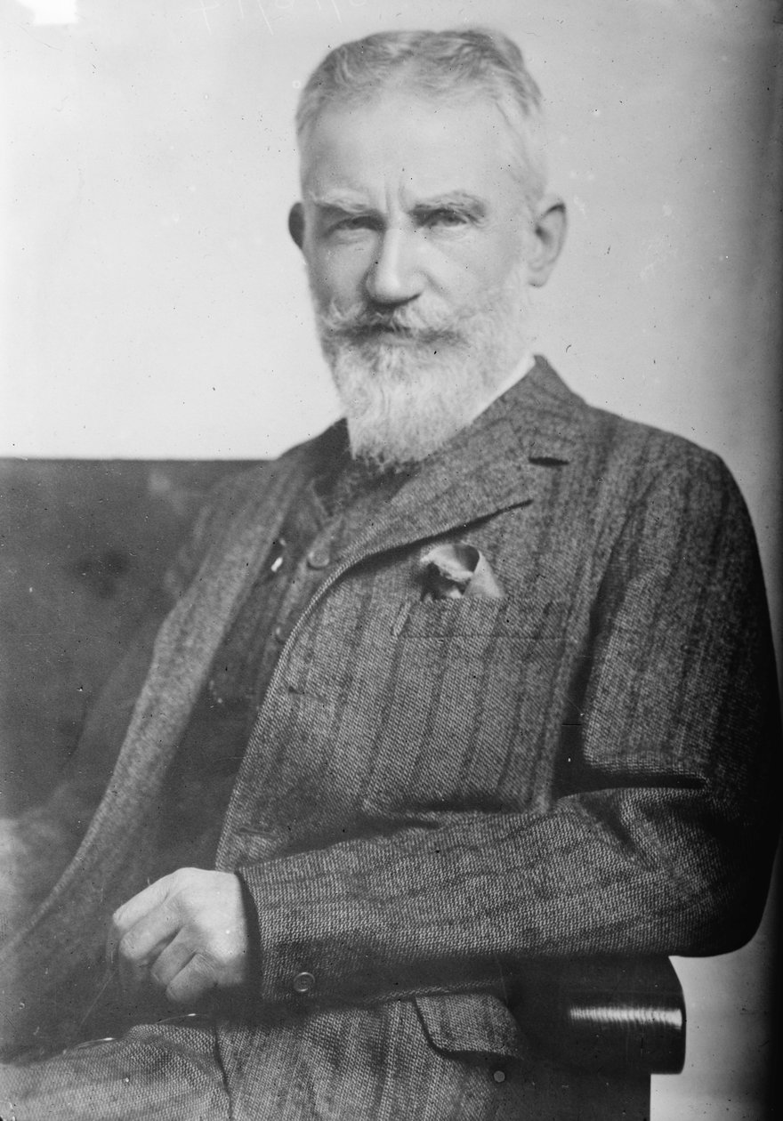 George Bernard Shaw, 1914 od George Grantham Bain