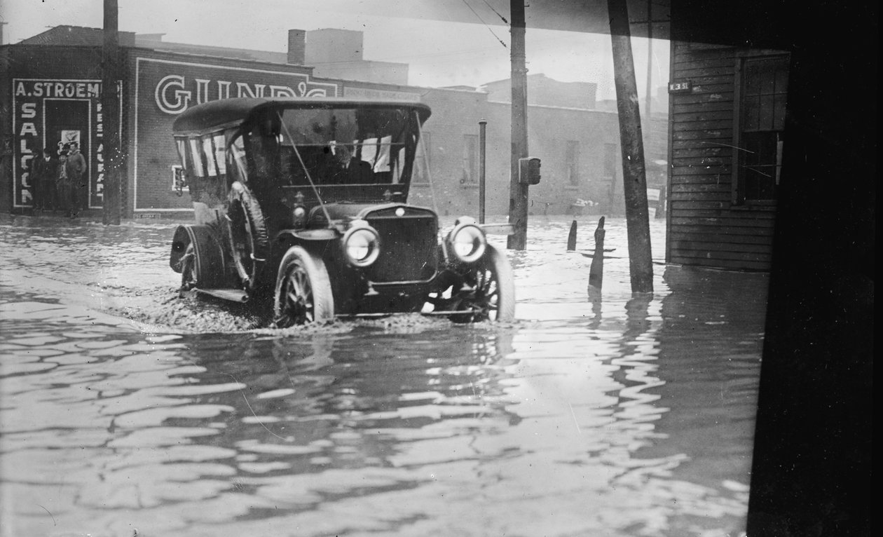 Zatopený Cleveland od George Grantham   Bain News Service Bain