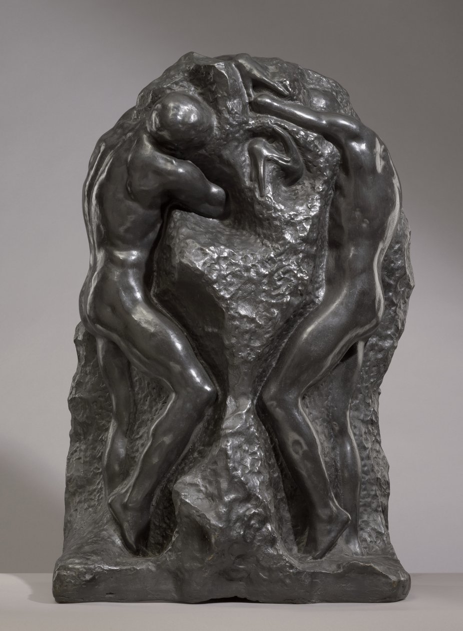 Bratrská láska, model 1886-87 (bronz) od George Grey Barnard