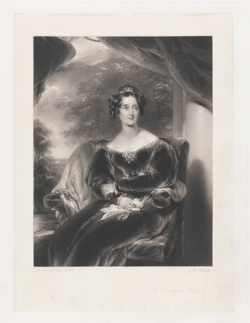 hraběnka Wiltonová od George H. Phillips