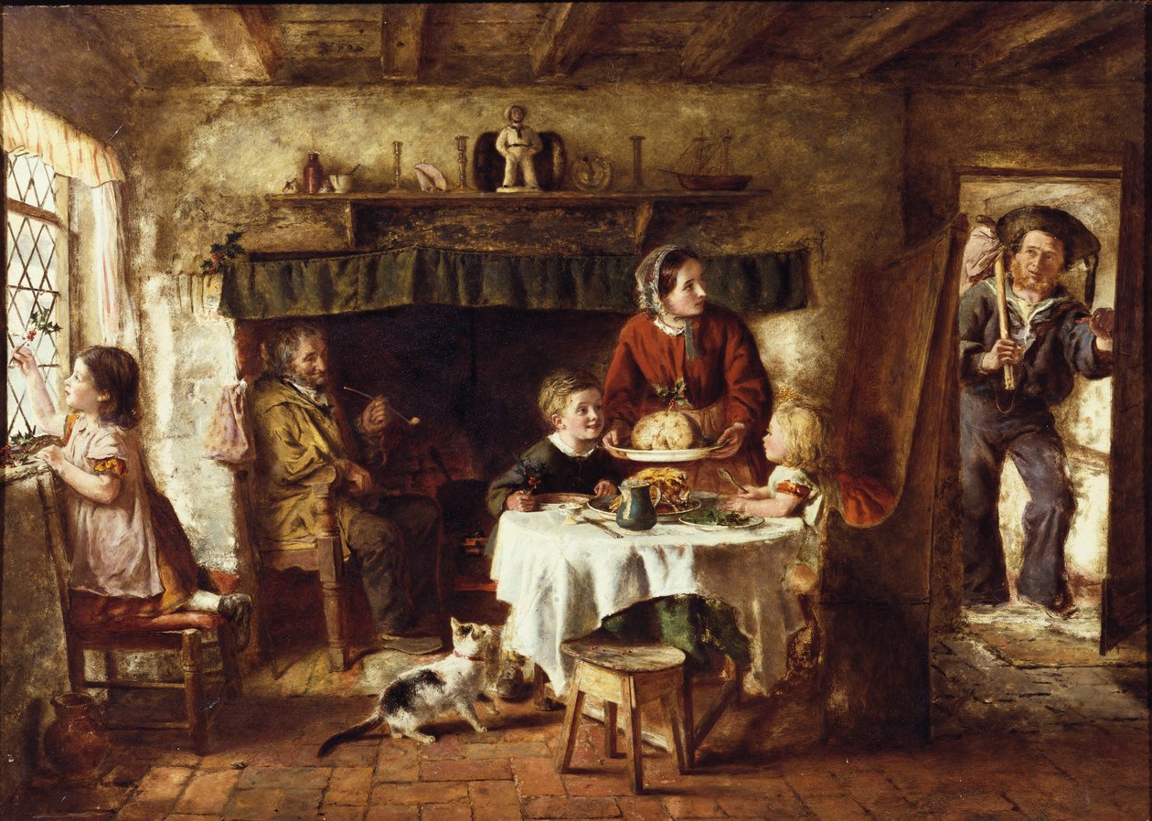 Štědrý den, 1867 od George Hardy