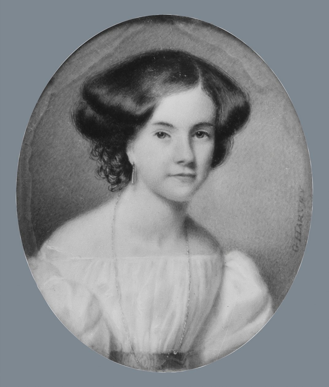 Portrét dámy, ca. 1830. od George Harvey